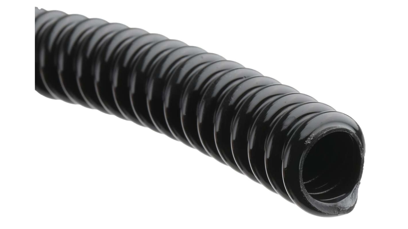 Adaptaflex Extra Flexible Conduit, 16mm Nominal Diameter, PVC, Black