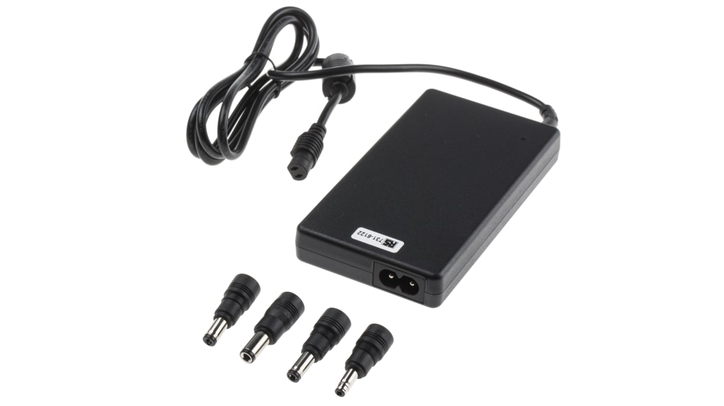 RS PRO 90W Plug-In AC/DC Adapter 24V dc Output, 3.75A Output