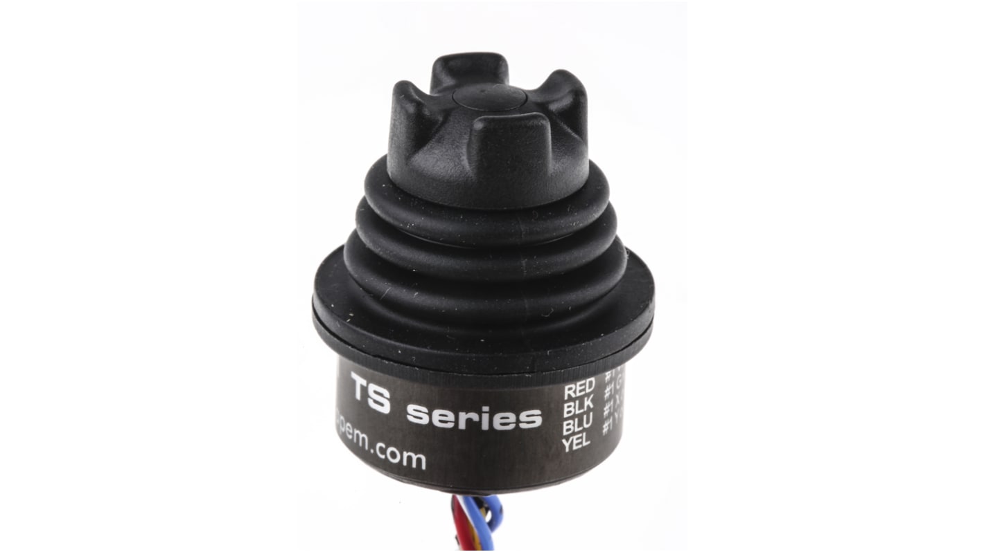 APEM 主令开关, 2轴, 霍尔效应技术, 城堡型手柄, 触点5V, 机械寿命1000000Cycles, IP68，IP69K