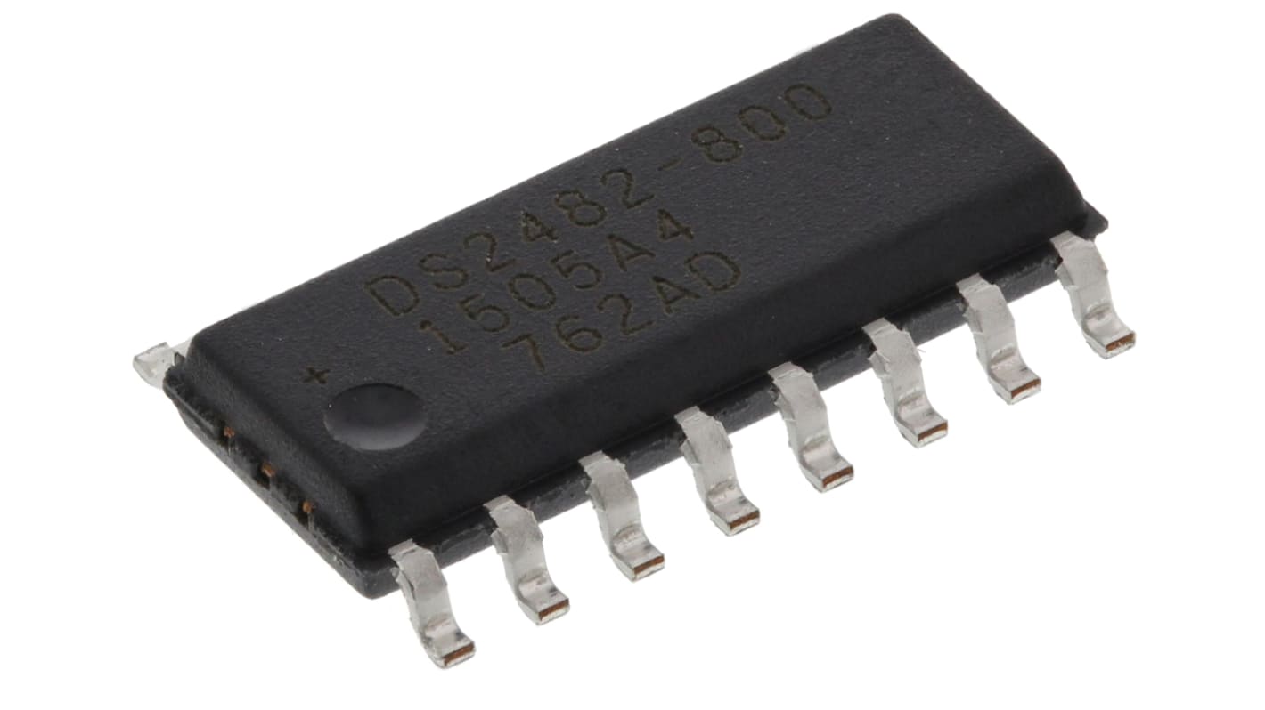 Maxim Integrated DS2482S-800+, I2C Translator, 16-Pin SOIC