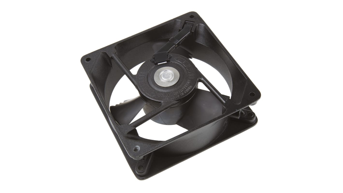 COMAIR ROTRON Muffin Series Axial Fan, 230 V ac, AC Operation, 196m³/h, 20W, 140mA Max, 120 x 120 x 38mm