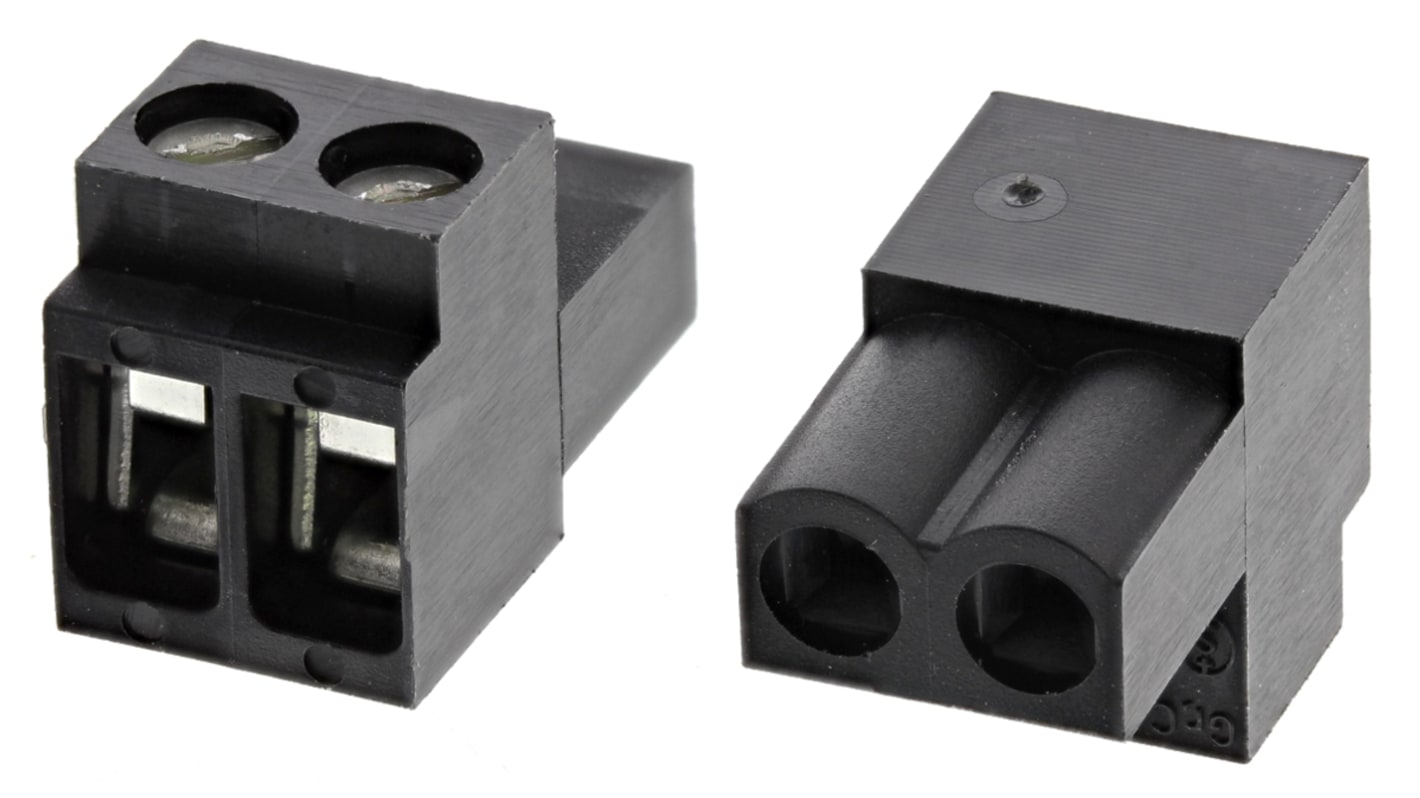 Weidmüller BL Series PCB Terminal Block, 5.08mm Pitch, Cable Mount, Screw Down Termination