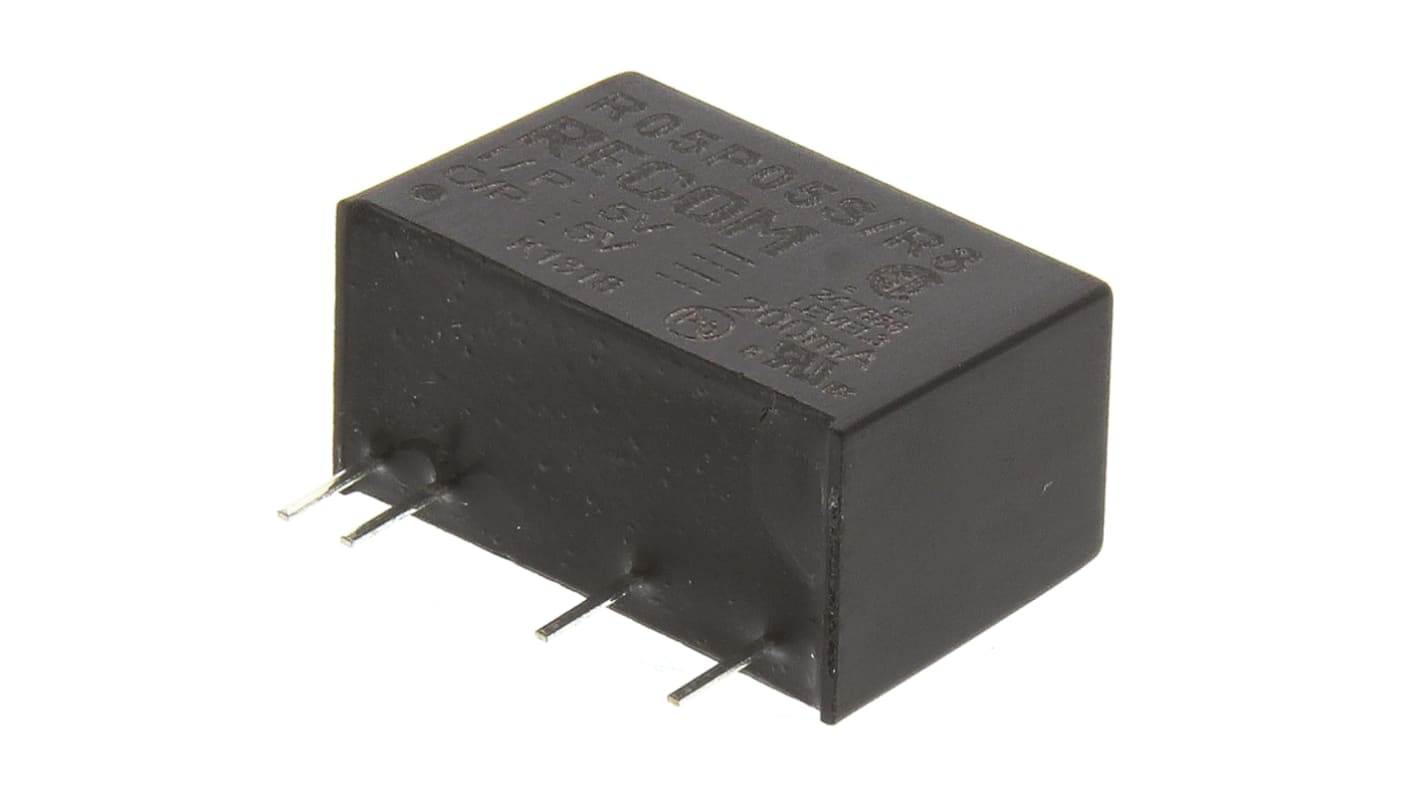 Convertidor dc-dc 1W, Salida 5V dc, 200mA, 0.15