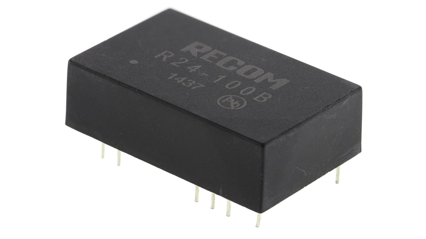 Recom DC-DC Converter, 55 → 135V dc/ 50mA Output, 21 → 27 V dc Input, 5W, Through Hole, +70°C Max Temp