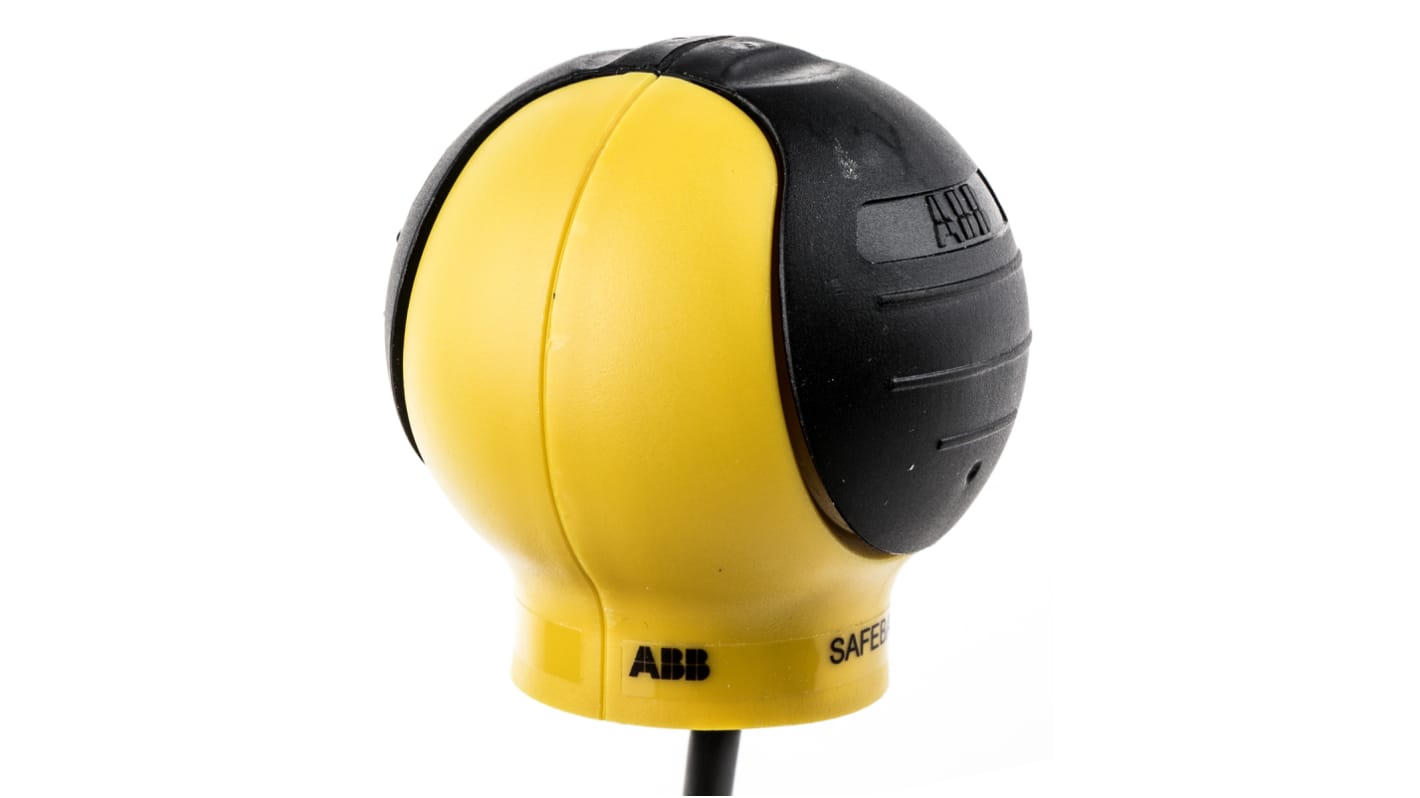 ABB 2 Button Safety Two Hand Control Switch, Black, Yellow, JSTD1 Series
