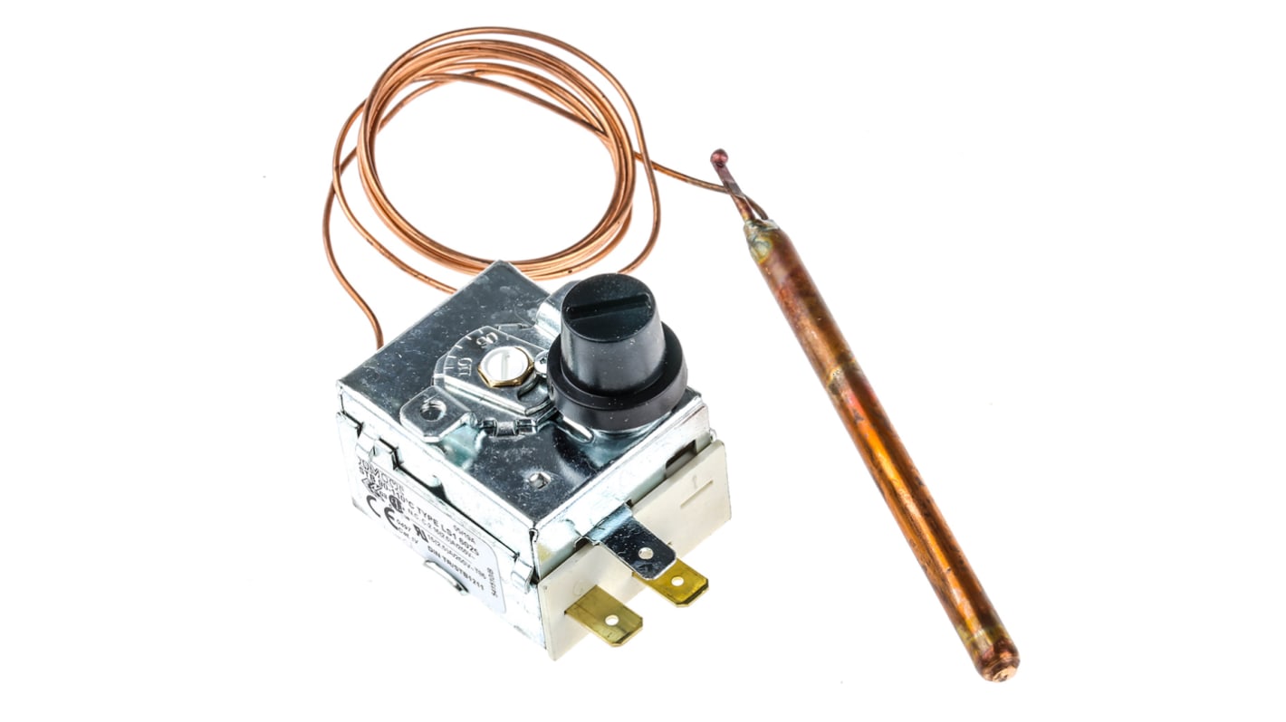Termostato Capillare RS PRO, +110°C max., SPST
