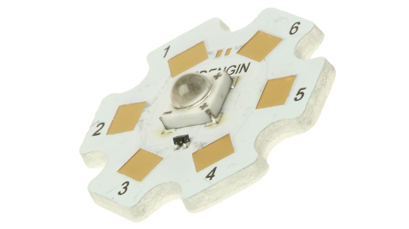 LedEngin Inc LEDアレイ, 青, 31 lm, LZ1-10B200