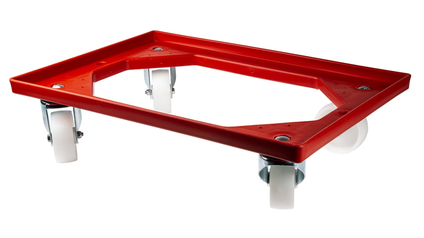 RS PRO ABS Dolly, 250kg Load, 420mm W x 625mm L x 160mm H