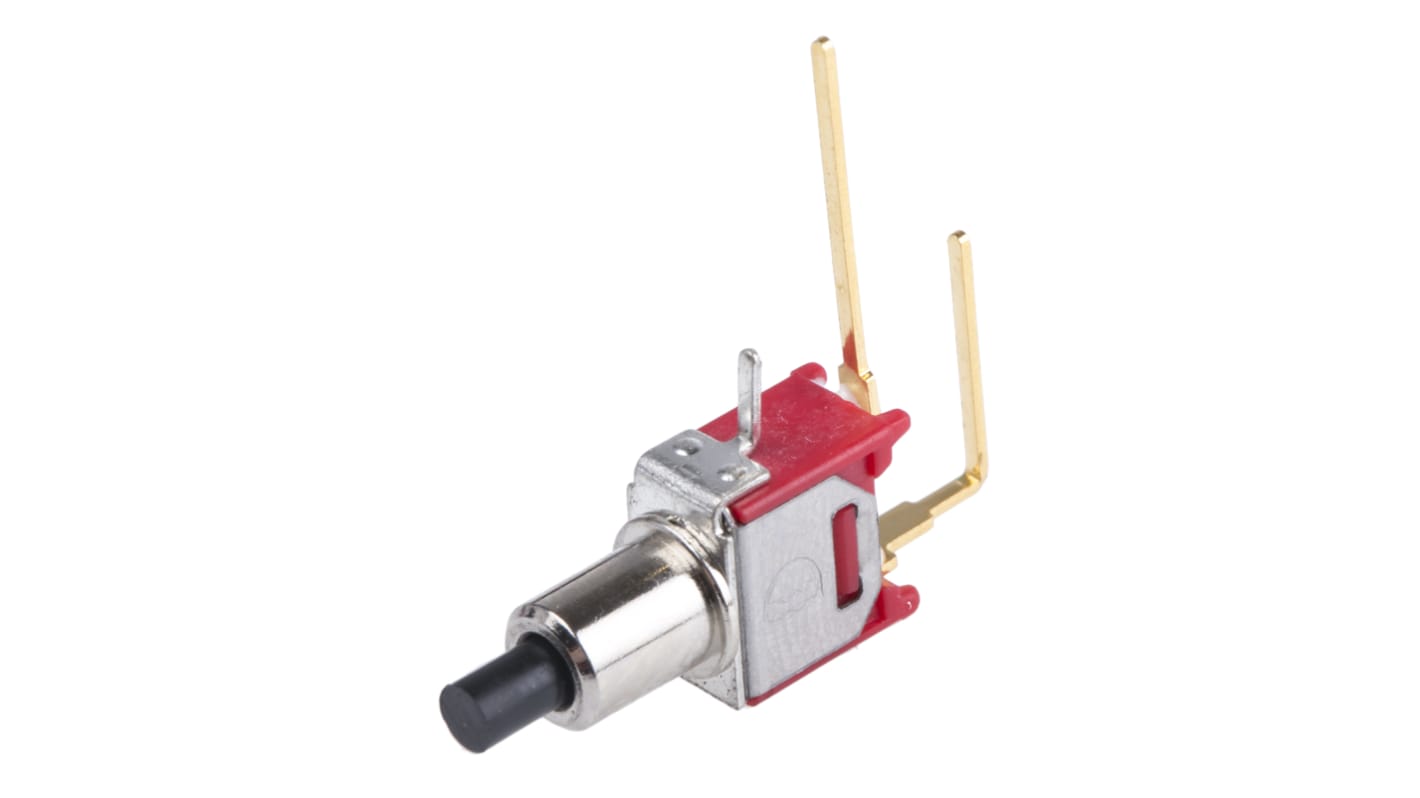 Interruttore a pulsante RS PRO, Momentaneo, SPST, , 400 mA a 20 V PCB