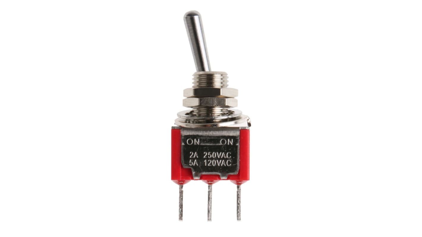 Přepínač SPDT Zap-zap ovládání 5 A při 250 V AC