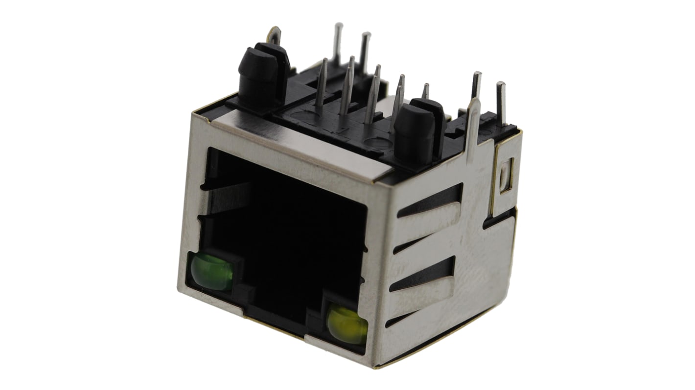 Wurth Elektronik WR-MJ Series Female RJ45 Connector, PCB Mount