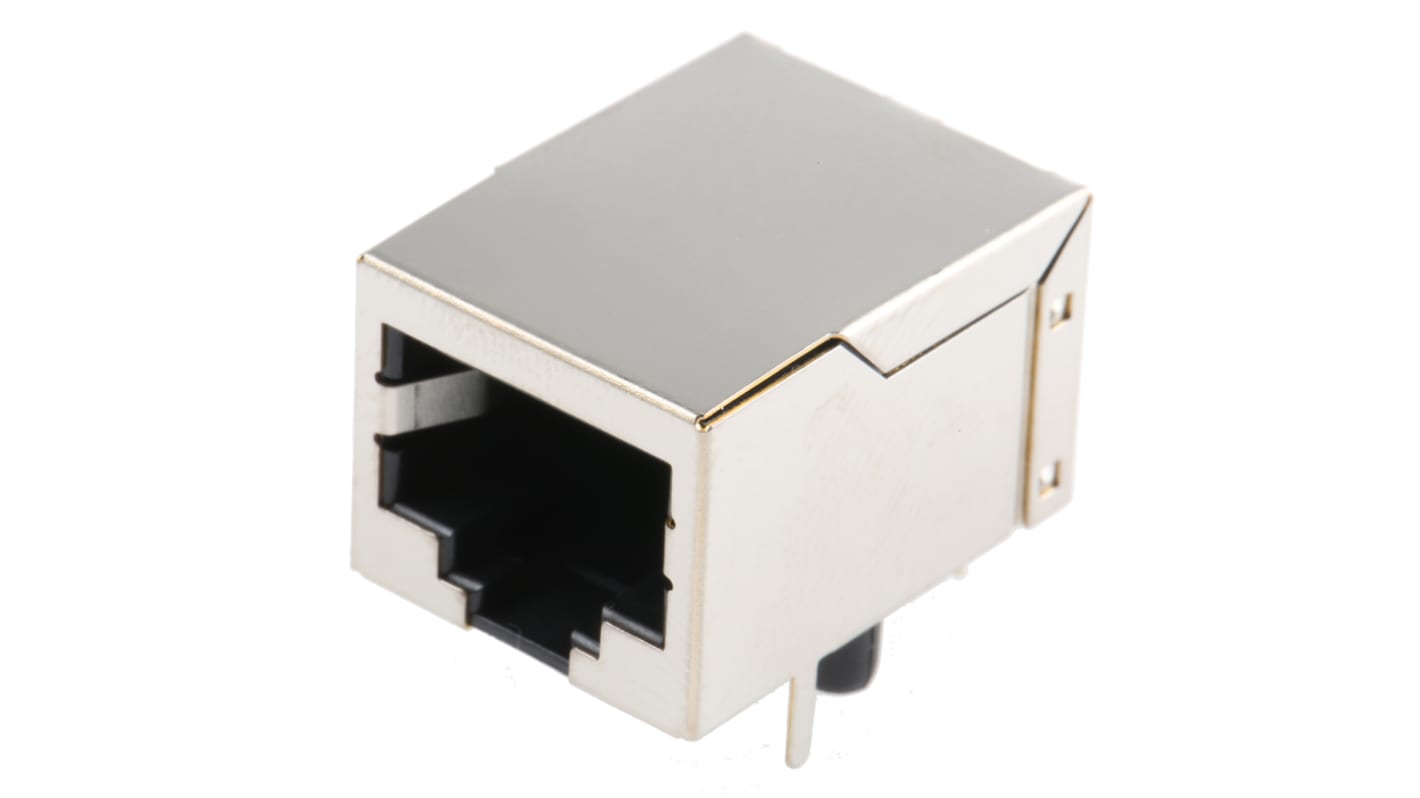 Wurth Elektronik WR-MJ Series Female RJ45 Connector, PCB Mount Right Angle 8 -Way