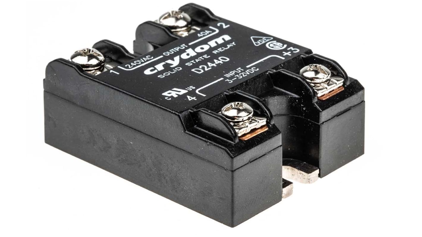 Sensata Crydom 1 SMD Halbleiterrelais mit Nulldurchgang 280 V eff / 40 A Effektivwert