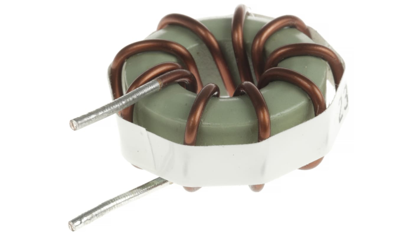 Bourns 10 μH ±15% Toroidal Inductor, 20A Idc, 5mΩ Rdc, 2300