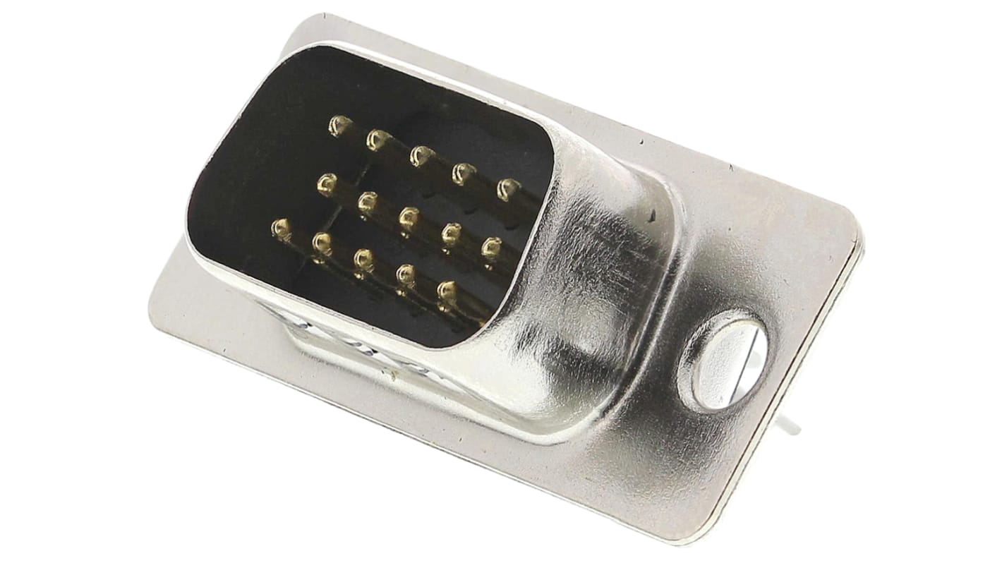 Amphenol Communications Solutions D-subコネクタ, 15極, オス Amphenol Communications Solutions D-subコネクタ, 15極, オス