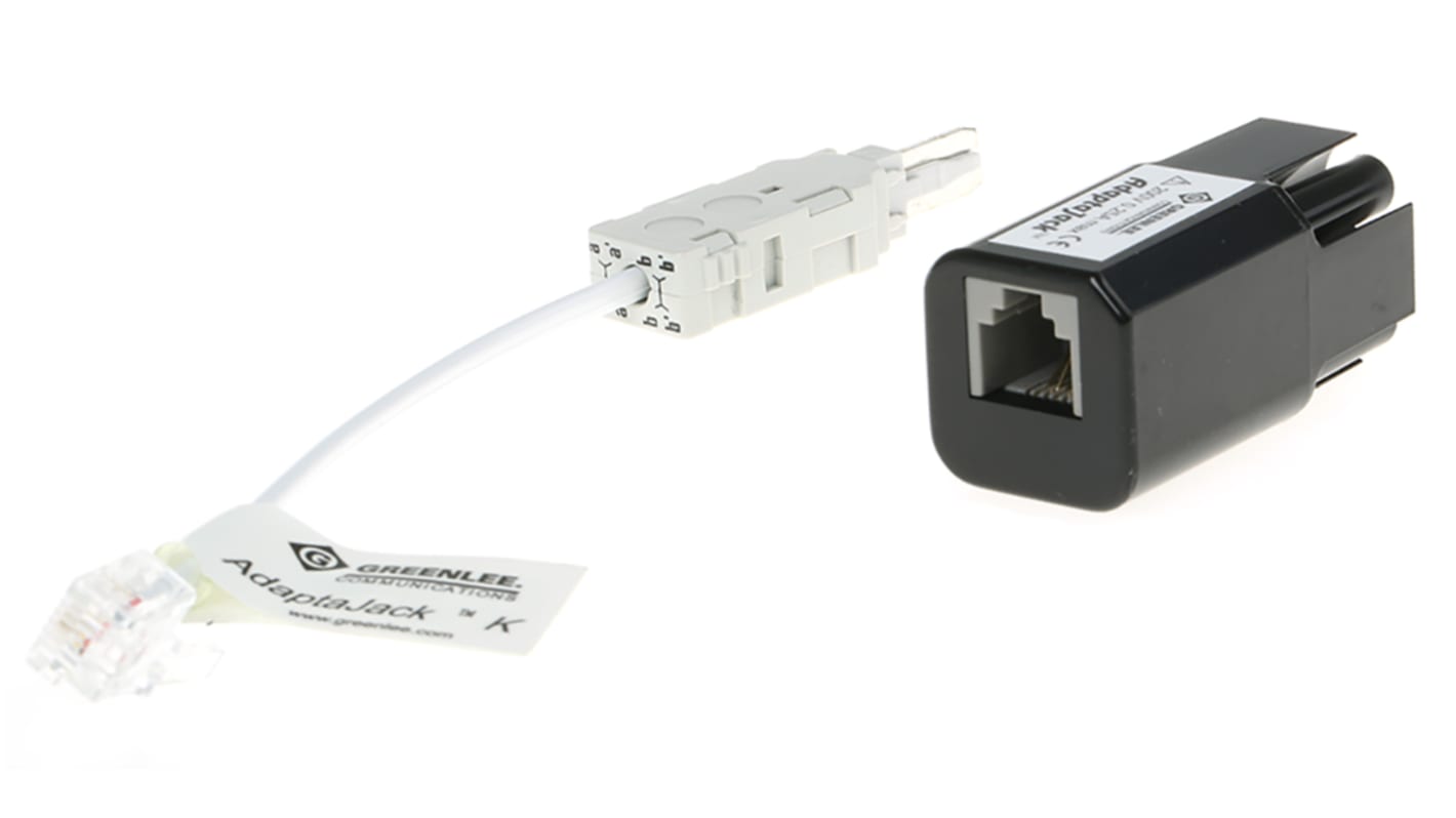 Greenlee Telecom Test Equipment RJ11 Plug for Telecom Networks