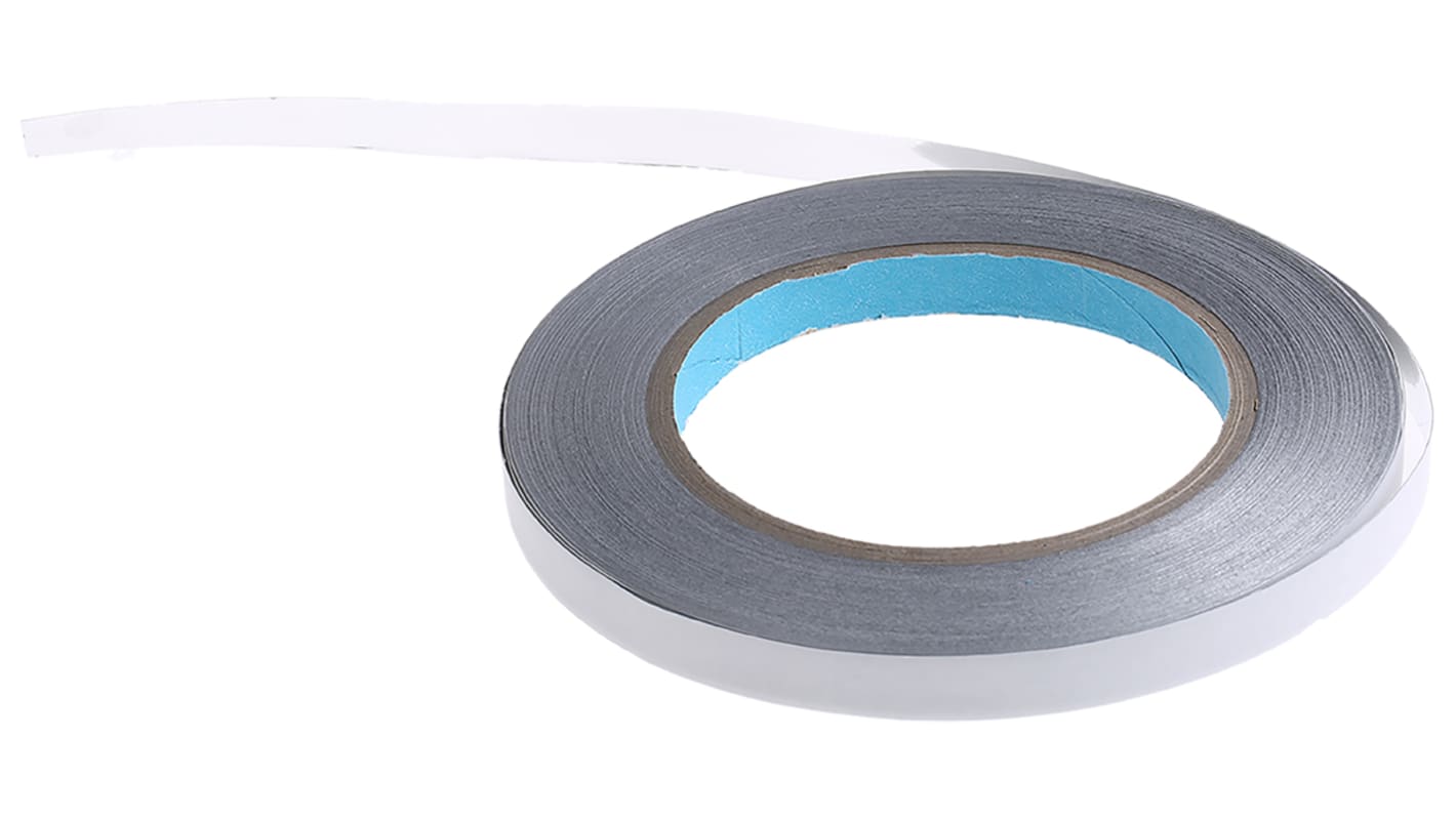 Nastro in alluminio Wurth Elektronik, 33m x 10mm x 0.04mm, Conduttivo, Resistenza termica +155°C max