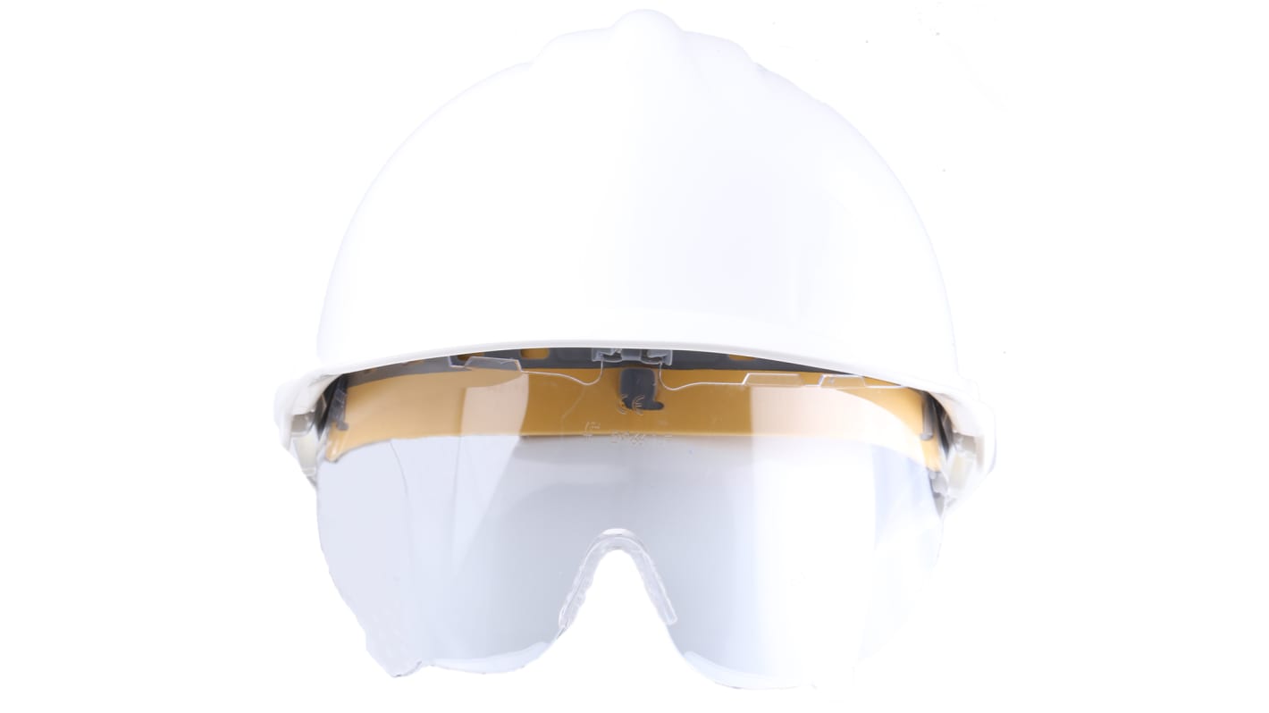 JSP MK7 White Safety Helmet , Adjustable, Ventilated