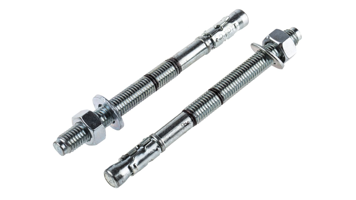 RawlPlug Steel Bolt Anchor 12mm x 150mm, 12mm Fixing Hole