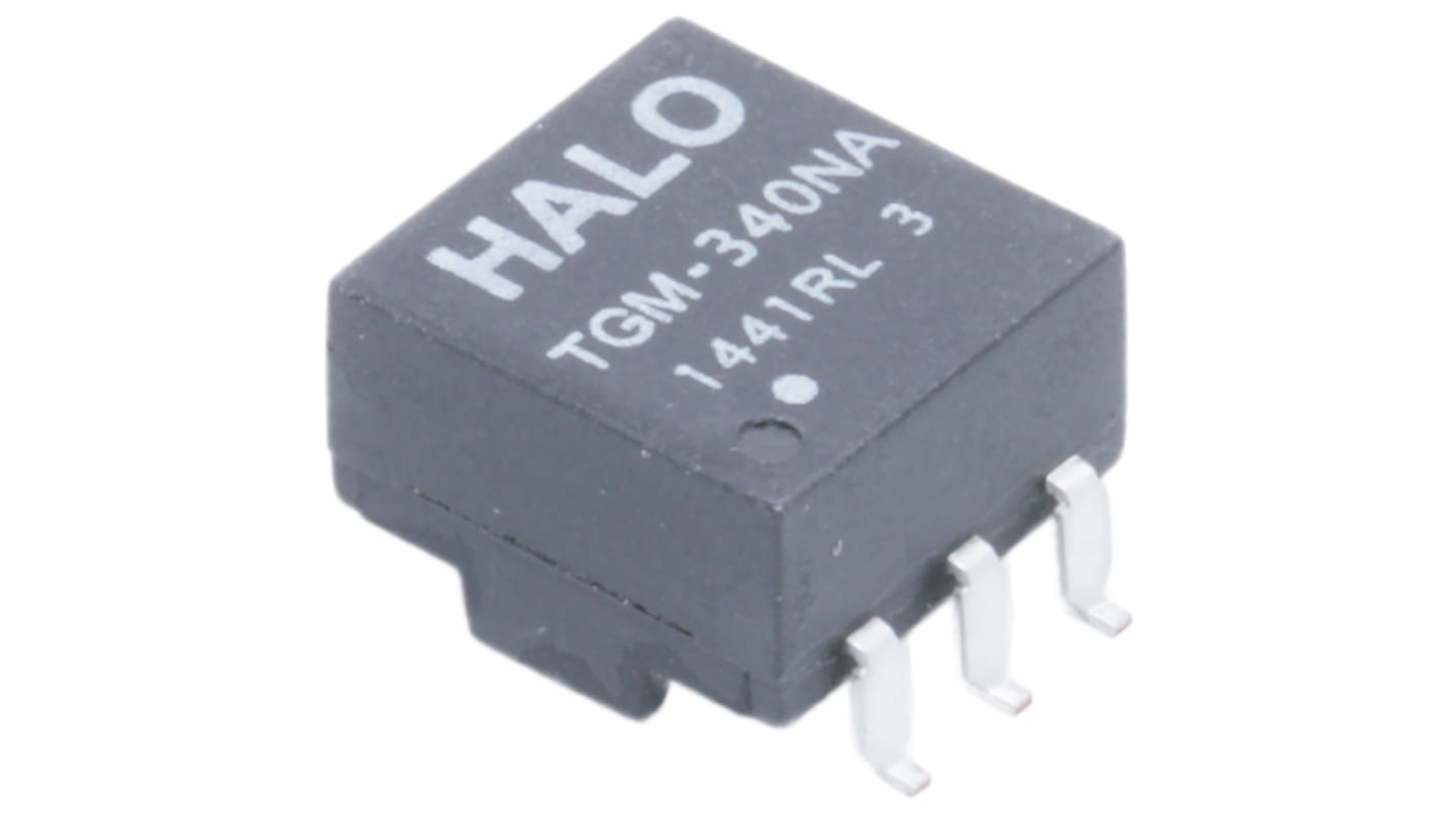 Halo Electronics Surface Mount Pulse Transformer 3CT:4CT Turns Ratio