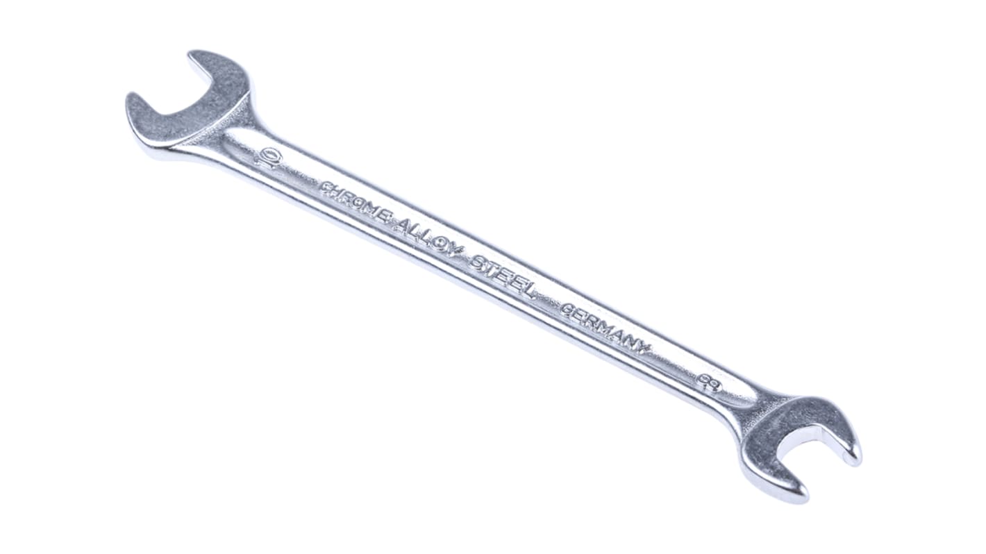 STAHLWILLE Double Ended Open Spanner, 8mm, Metric, Double Ended, 140 mm Overall