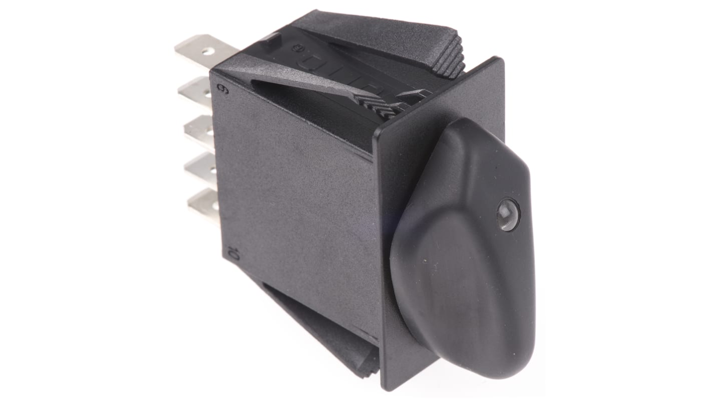 Interruptor giratorio, 3 vías, 110 V ac, 28V dc, IP68S