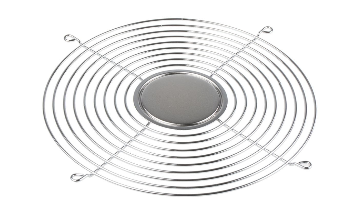 Copertura protettiva RS PRO in Acciaio, 222.3 x 222.3mm, ventola da 254mm