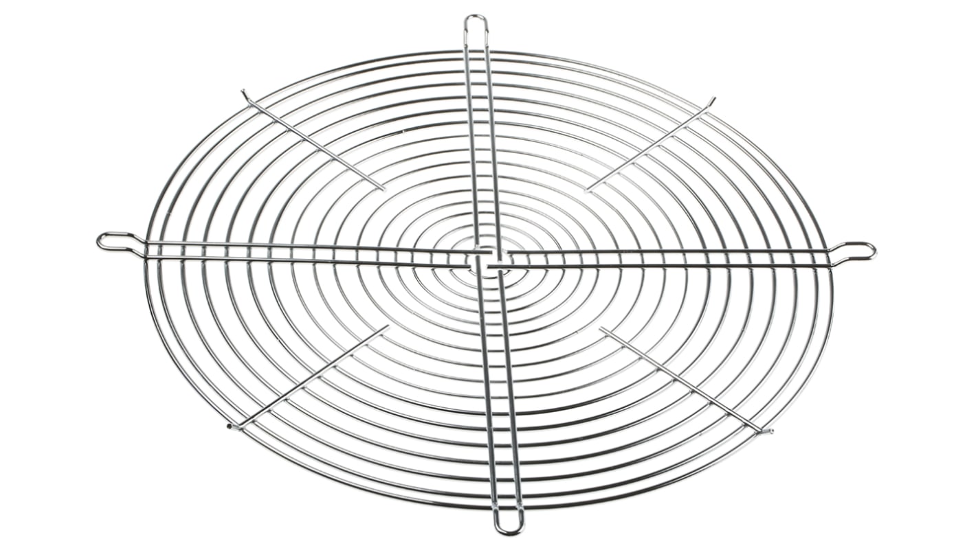 RS PRO Schutzgitter, Gr. 280mm, Stahl, Schraublochabstand 295mm, Chrom