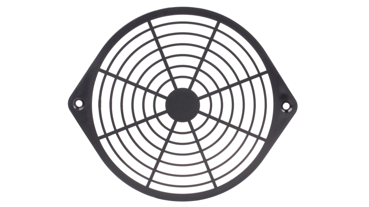 RS PRO PBT Finger Guard for 172mm Fans, 162mm Hole Spacing, 172 x 172mm
