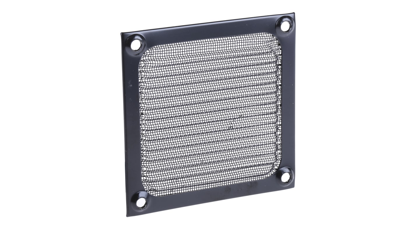 RS PRO Fan Filter for 80mm Fans, Aluminium, Stainless Steel Filter, 80 x 80mm