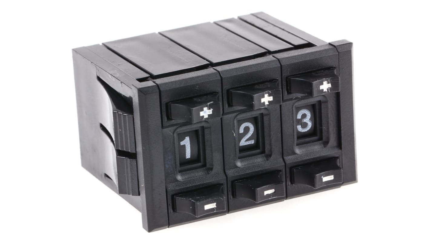 Bourns 3680 100kΩ Digital Display Precision Potentiometer 10-Turns 2-Gang Panel Mount, 3683S-1-104L