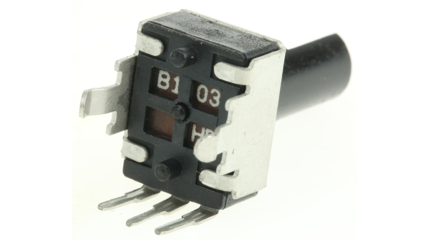 Bourns PTV09 THT, Tafelmontage  Dreh Potentiometer 10kΩ ±20% / 0.05W , Schaft-Ø 6 mm