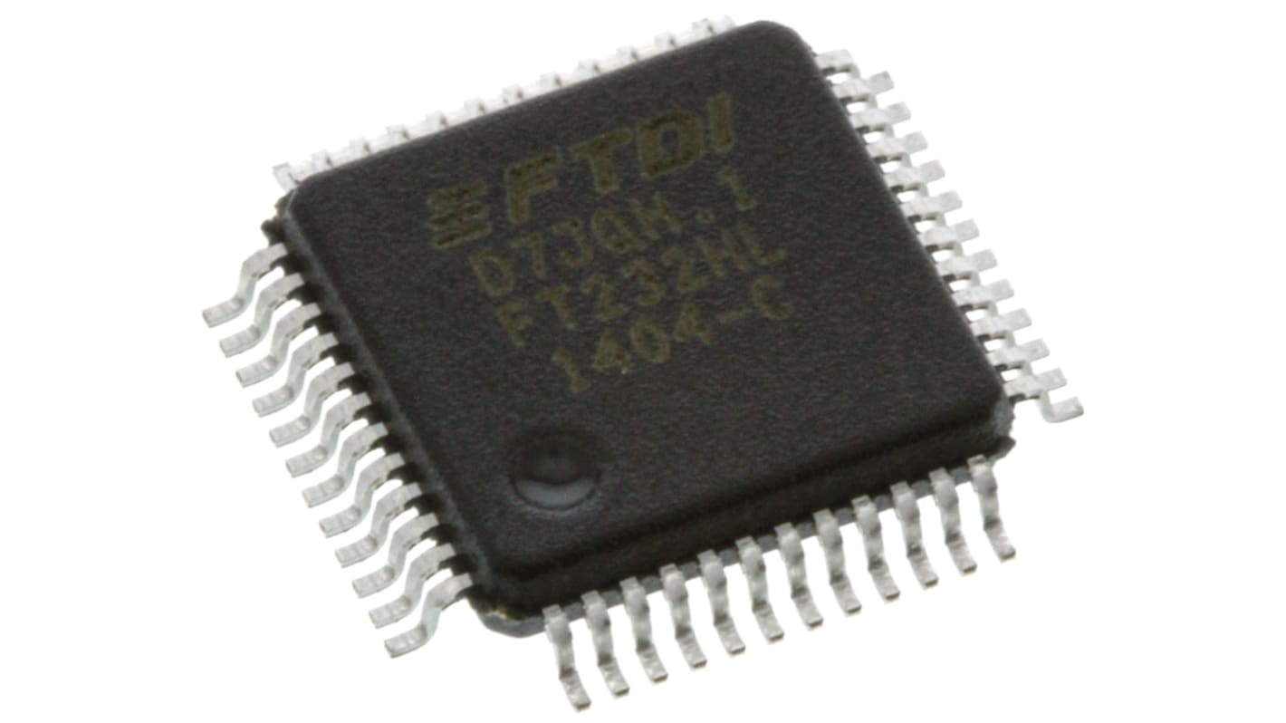 FTDI Chip Multiprotocol Transceiver 48-Pin LQFP, FT232HL-REEL