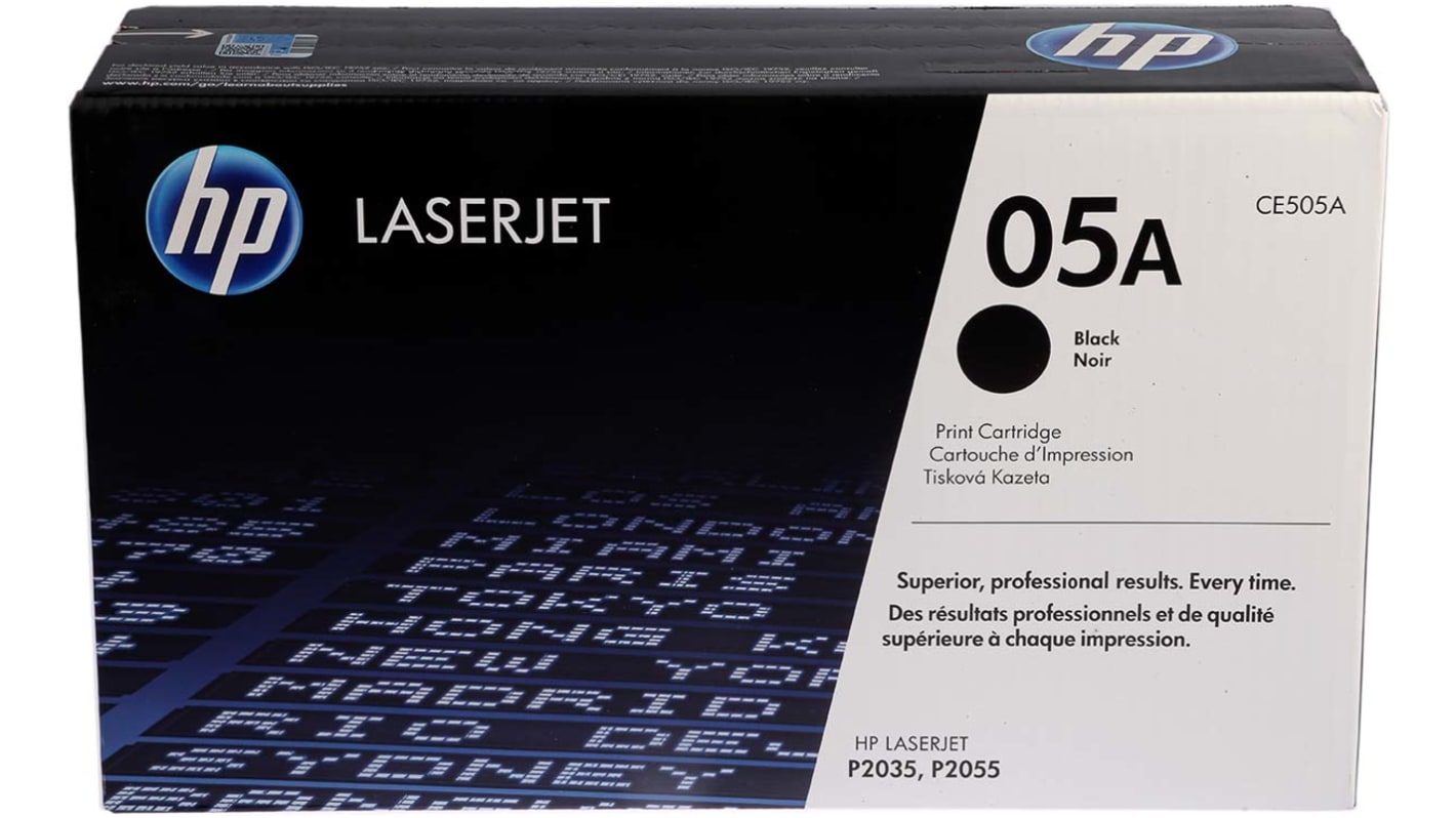 Hewlett Packard CE505A Black Toner Cartridge,  HP Compatible