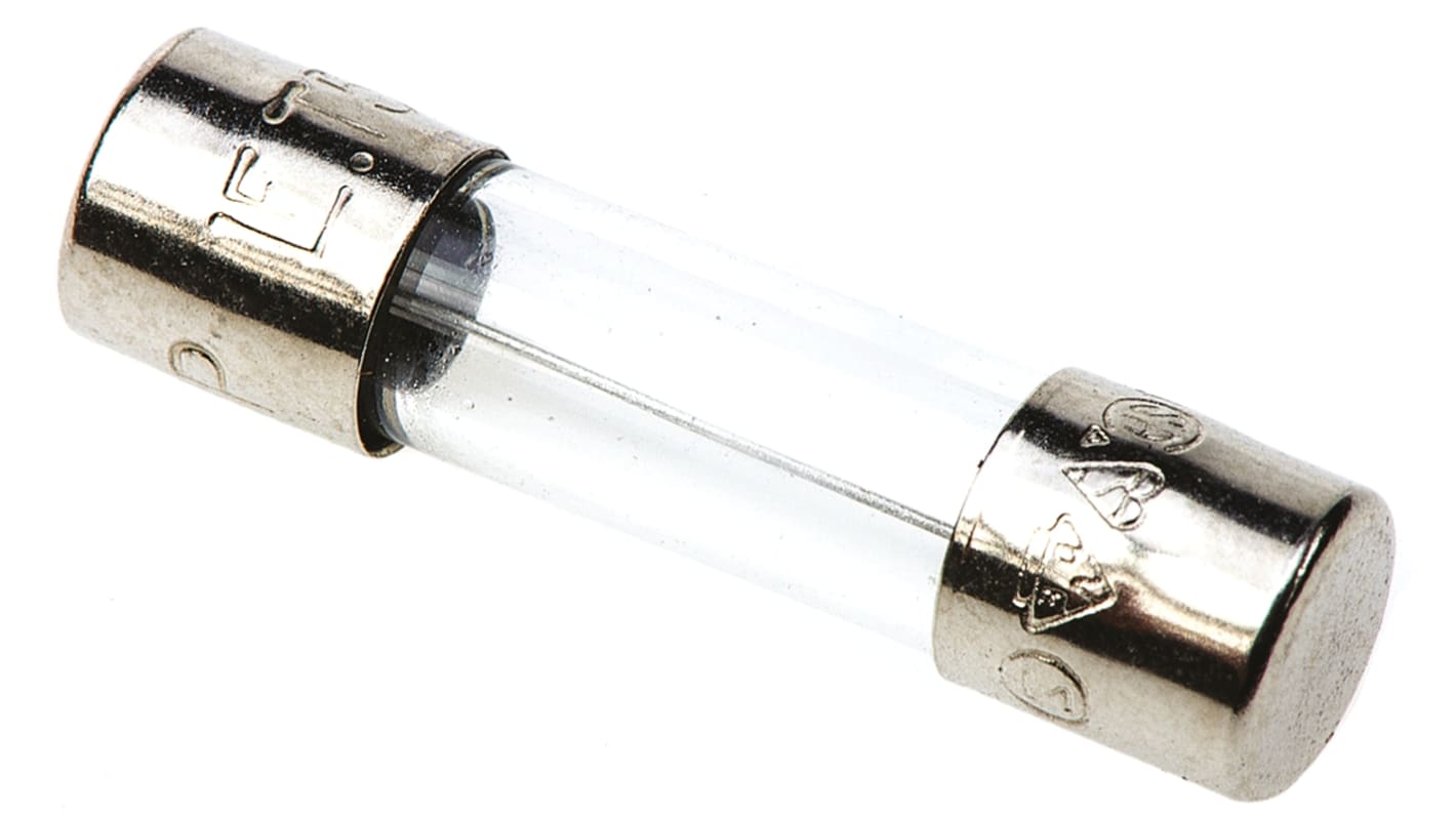 Littelfuse 5A T Glass Cartridge Fuse, 5 x 20mm