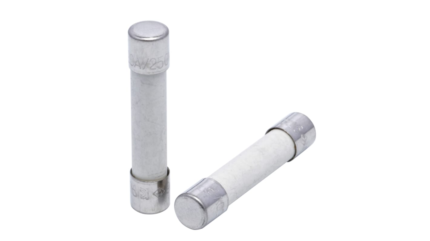 Littelfuse 20A T Ceramic Cartridge Fuse, 6.3 x 32mm