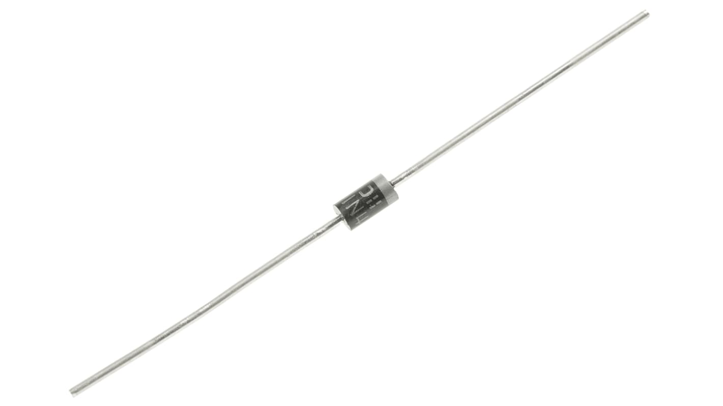Diodes Inc 1000V 1A, Rectifier Diode, 2-Pin DO-41 1N4007-T