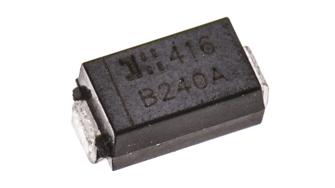 Diodes Inc 40V 2A, Schottky Diode, 2-Pin DO-214AC B240A-13-F