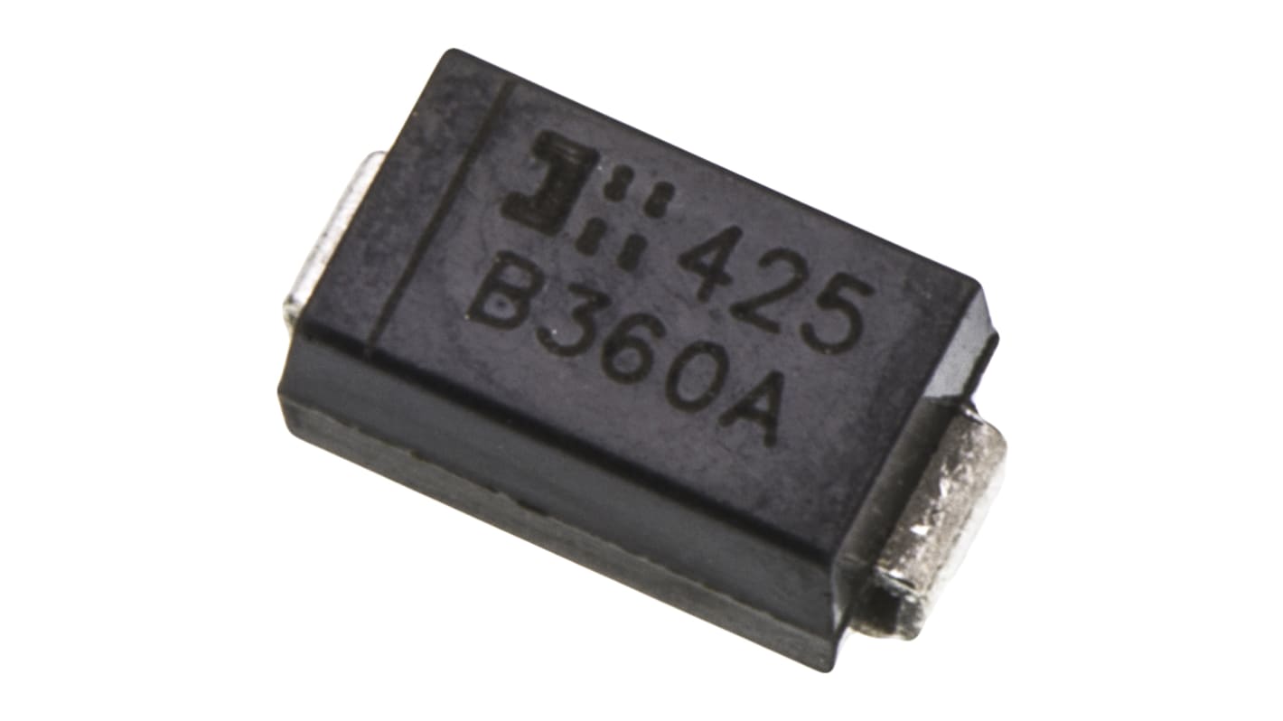 B360A-13-F | DiodesZetex 整流ダイオード, 3A, 60V 表面実装, 2