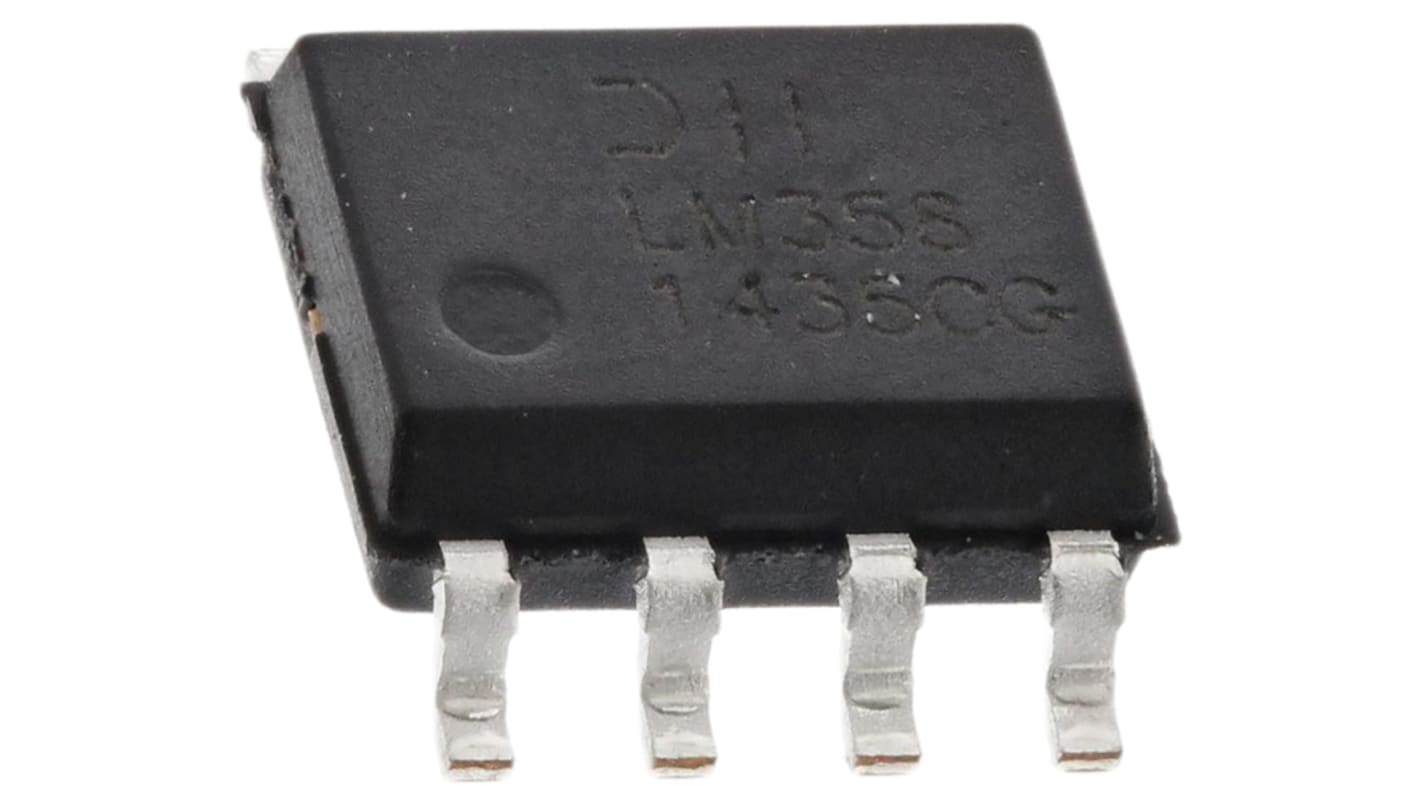 LM358S-13 DiodesZetex, Op Amp, 1MHz, 3 → 32 V, 8-Pin SOP