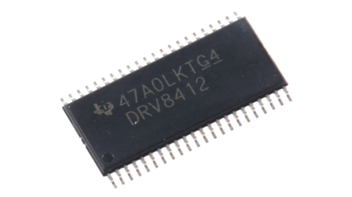 Texas Instruments 直流有刷电机驱动芯片, 双全桥接输出, 贴片安装, HTSSOP封装