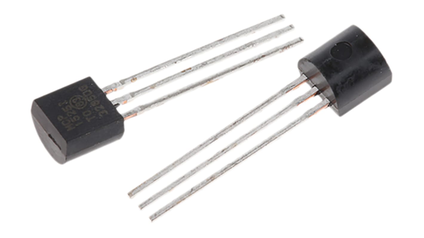 Microchip Fixed Series Voltage Reference 2.5V ±1.0 % 3-Pin TO-92, MCP1525-I/TO
