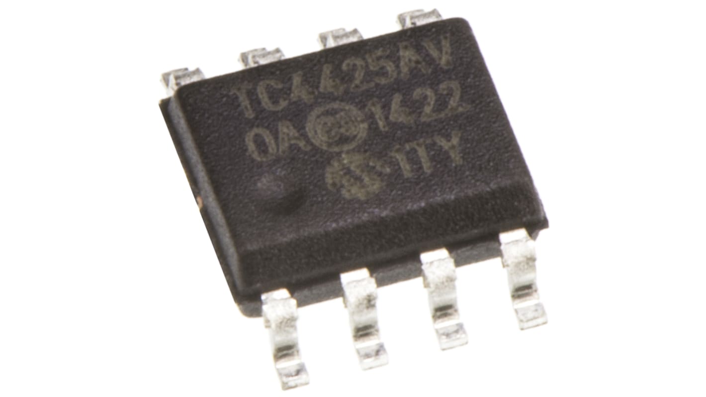 Microchip TC4425AVOA MOSFET Gate Driver 2, 4.5 A, 18V 8-Pin, SOIC