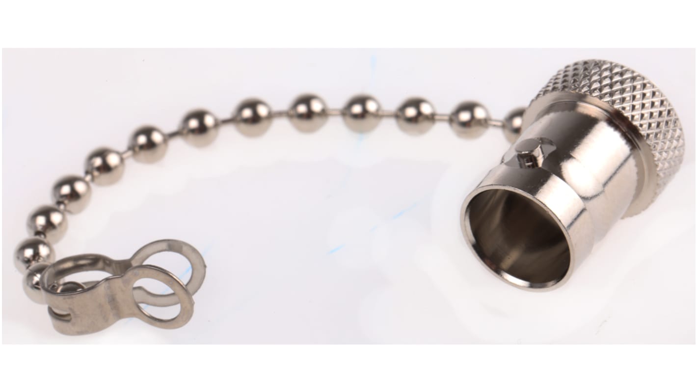 Cappuccio parapolvere per connettore RF BNC Femmina Telegartner, con cavo