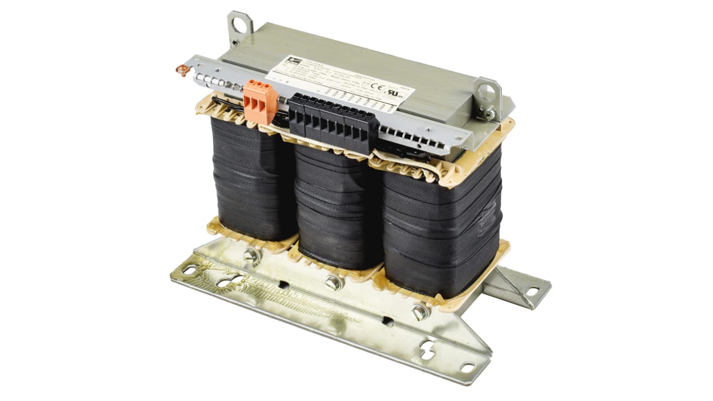 Transformator do zabudowy Napięcie wtórne 3 x 400V ac 2.5kVA Napięcie pierwotne 3 x 400V ac Block