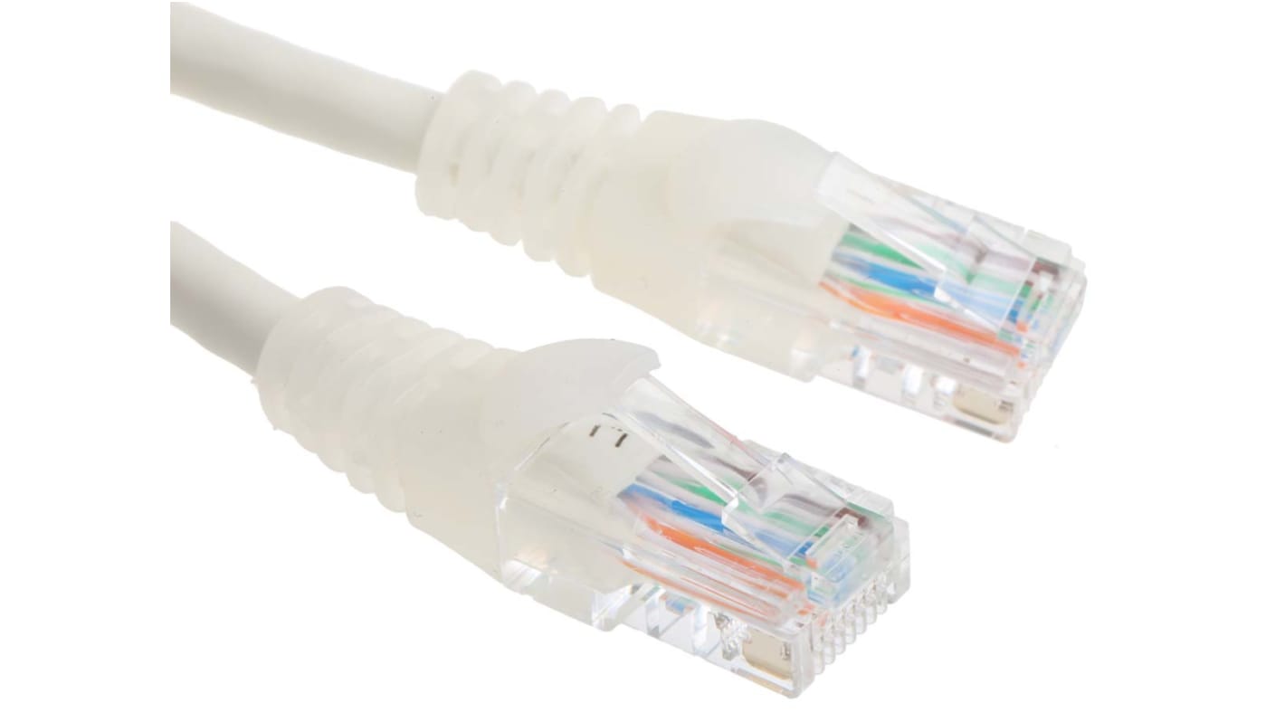 Kabel Ethernet Cat5e długość 3m Z zakończeniem RS PRO PVC średnica 5.5mm