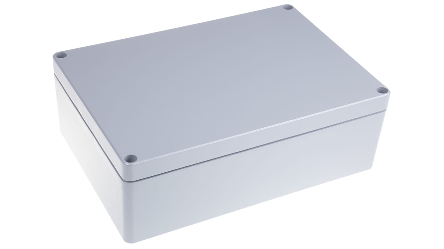 Contenitore Fibox in Alluminio 330 x 230 x 110mm, col. Grigio, IP68