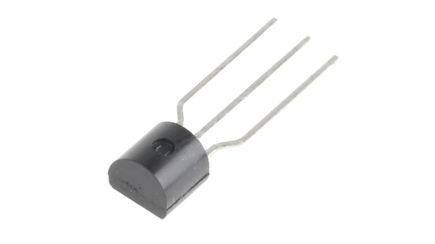 N-Channel MOSFET, 200 mA, 60 V, 3-Pin TO-92 onsemi 2N7000TA