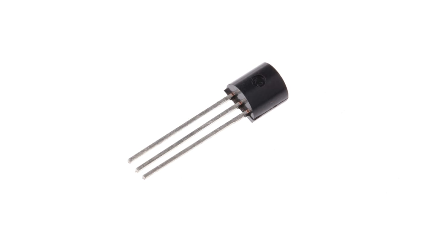 onsemi SS8550DBU PNP Transistor, -1.5 A, -25 V, 3-Pin TO-92