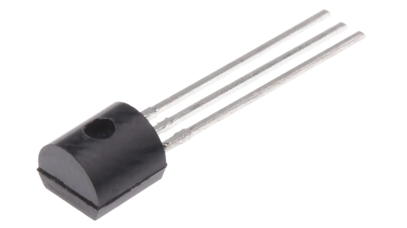 onsemi KSP2222ABU NPN Transistor, 600 mA, 40 V, 3-Pin TO-92
